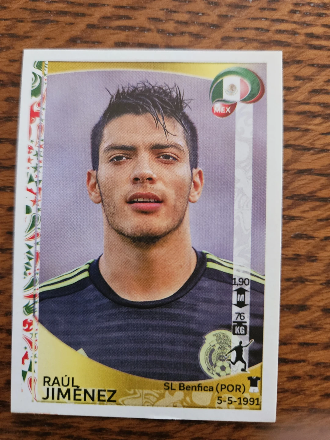 2 Panini Copa America Centenario USA 2016 Raul Jimenez Sticker - photo 3