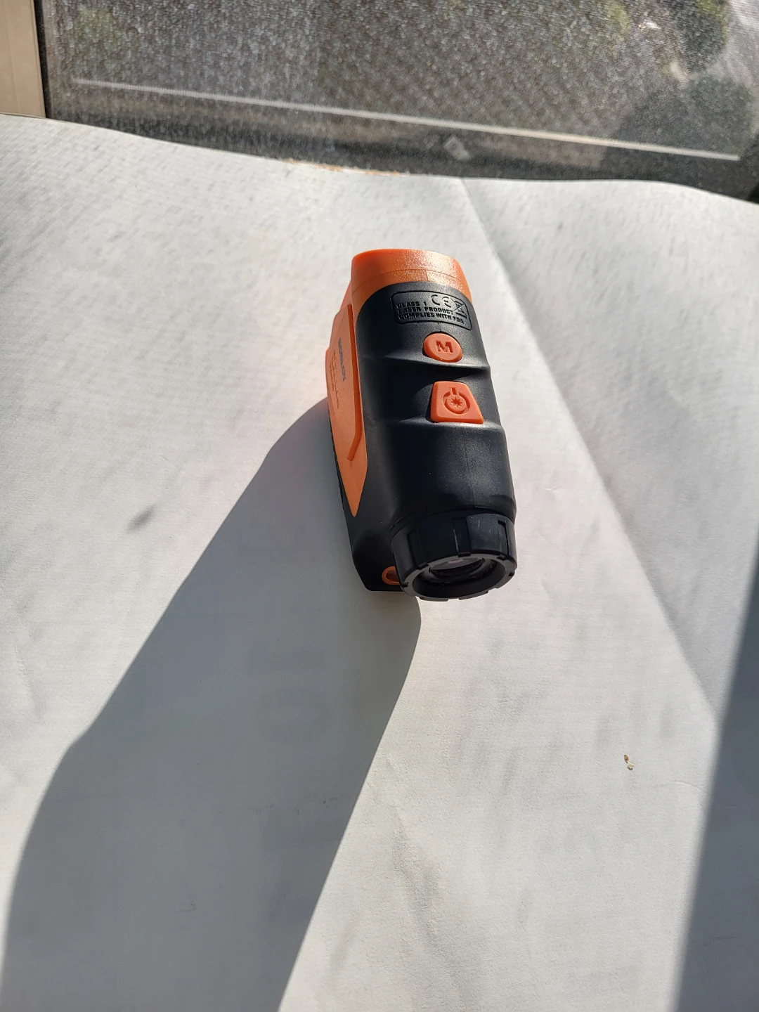 Orange and Black Rangefinder