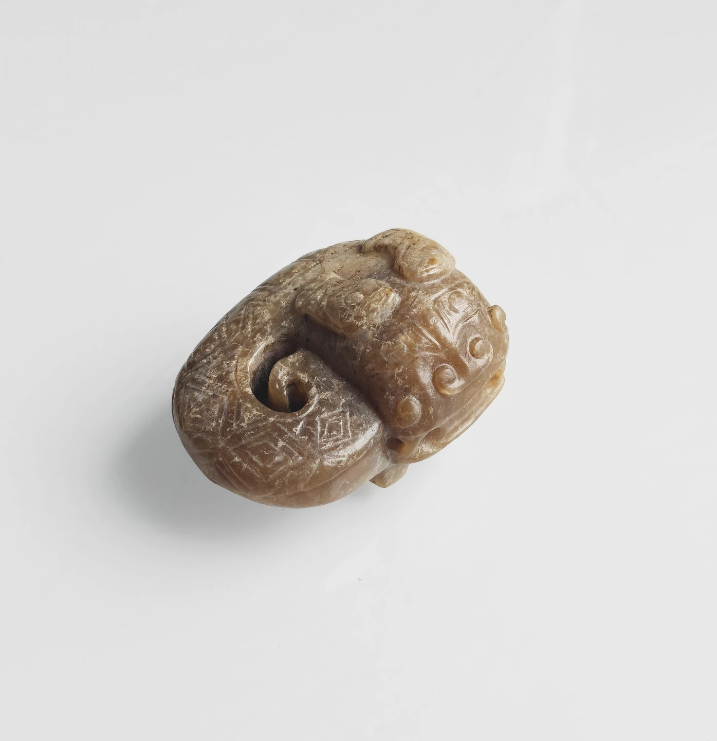 Antique Chinese Jade Dragon