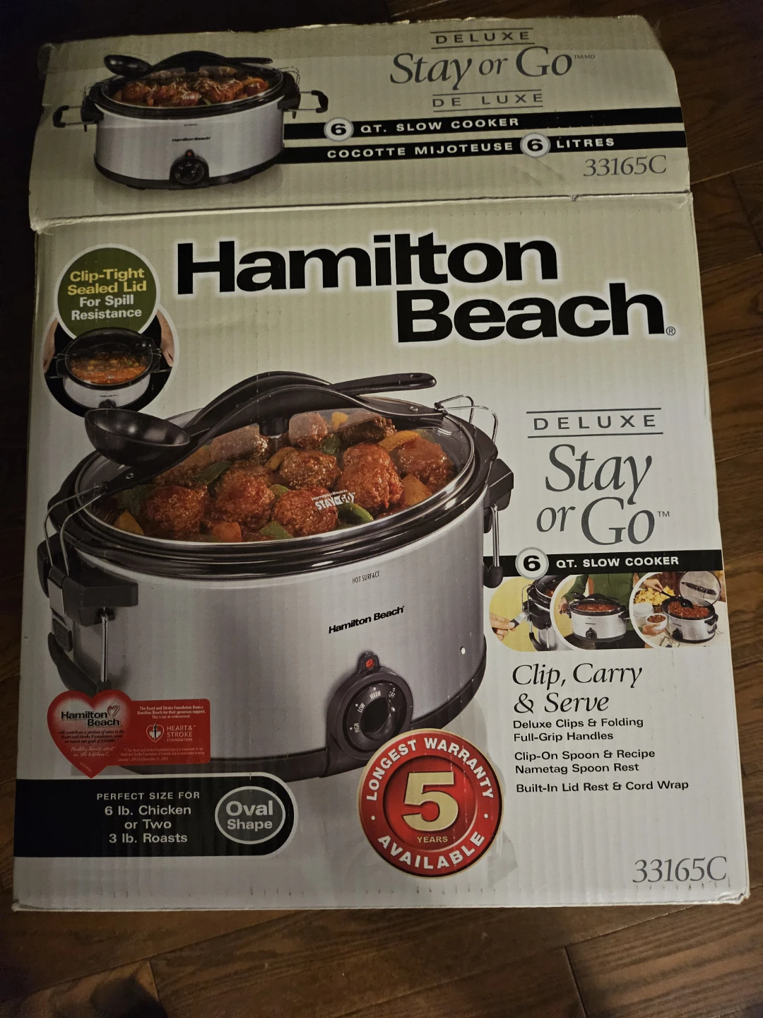 Hamilton Beach Deluxe Stay or Go 6 Qt. Slow Cooker - photo 2
