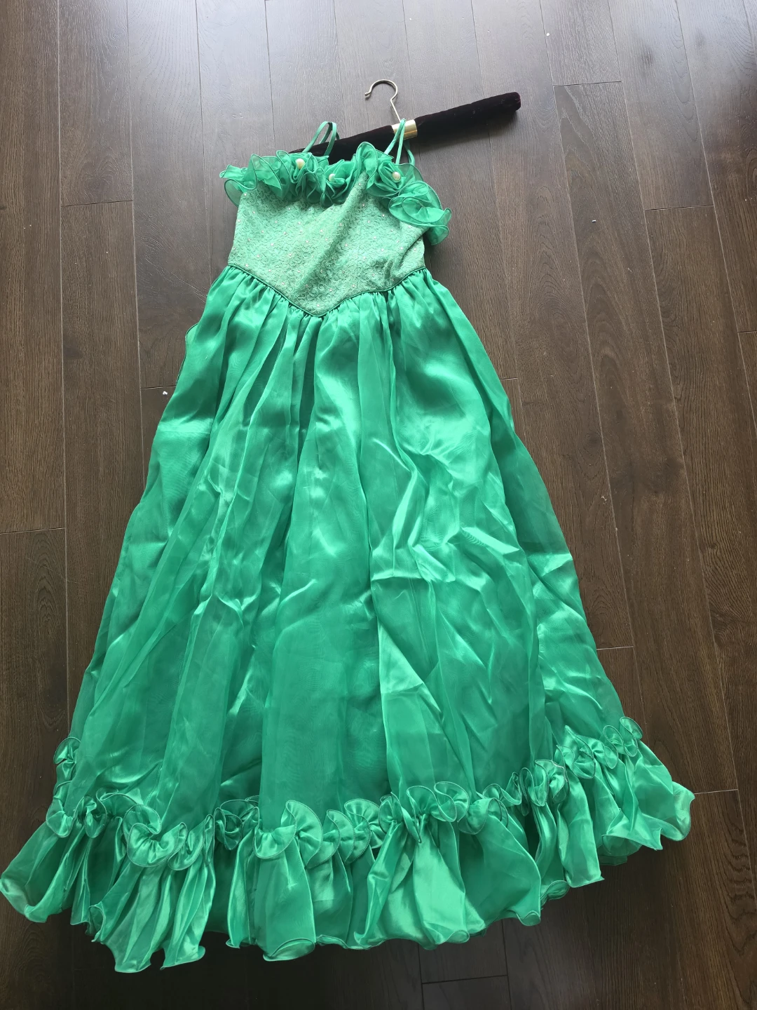 Girls' Green Formal Dress