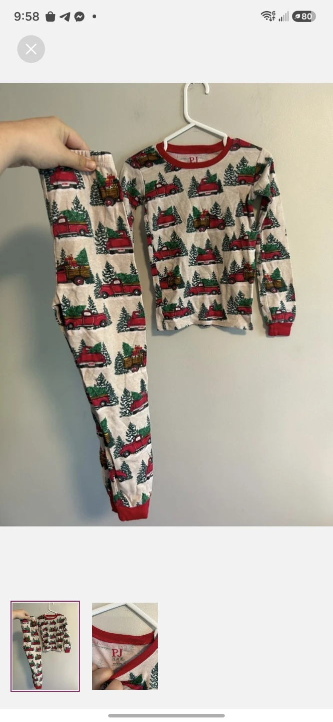 PJ Place Kids Pajama Set - Size 5t
