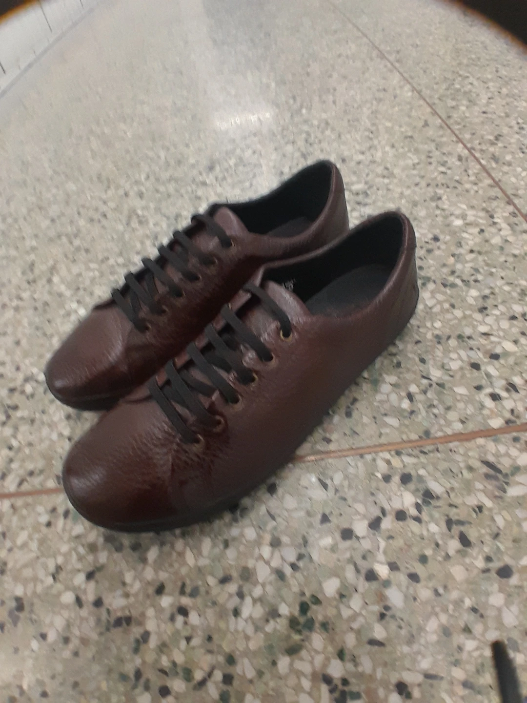 Brown Leather  Bally Shoes  Men's Size  15 - photo 4