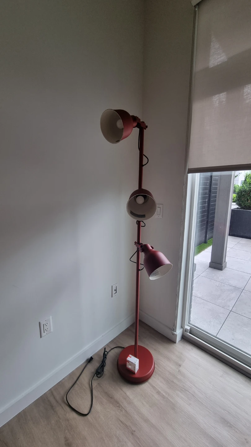 IKEA HEKTAR 3-Spot Floor Lamp