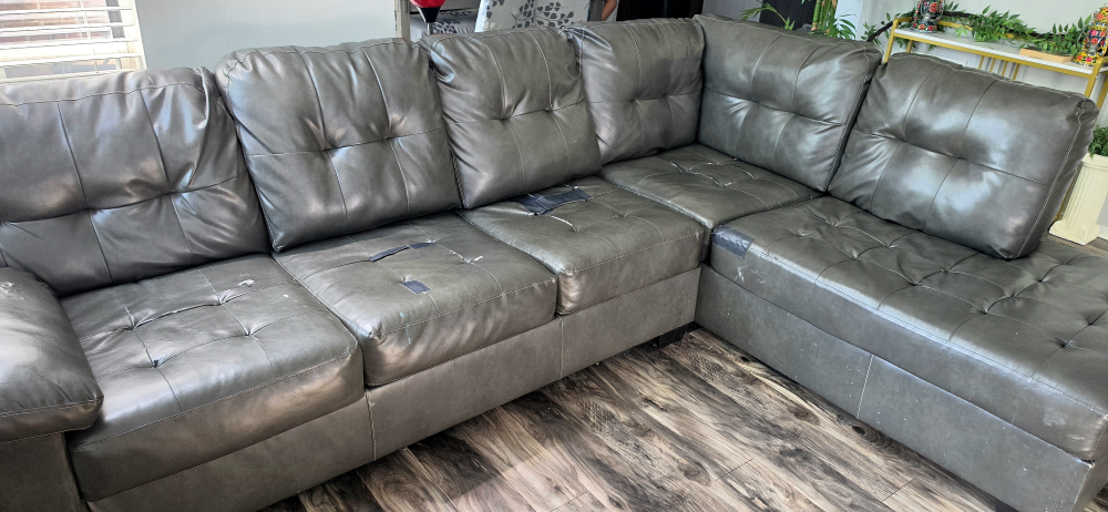 Gray Sectional Sofa - photo 2