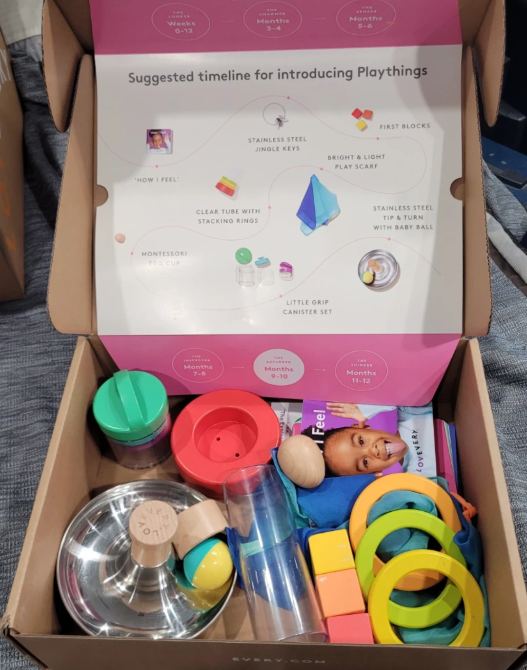 Lovevery The Explorer Play Kit 9-10 Months