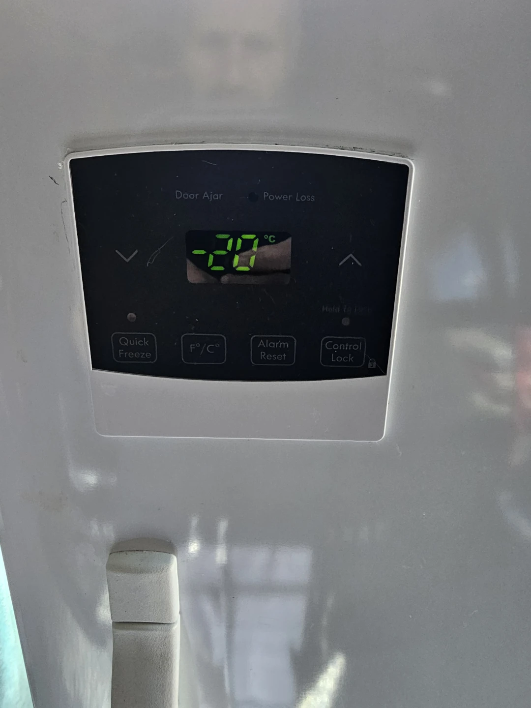 White KENMORE FROST FREE Freezer like new - photo 5