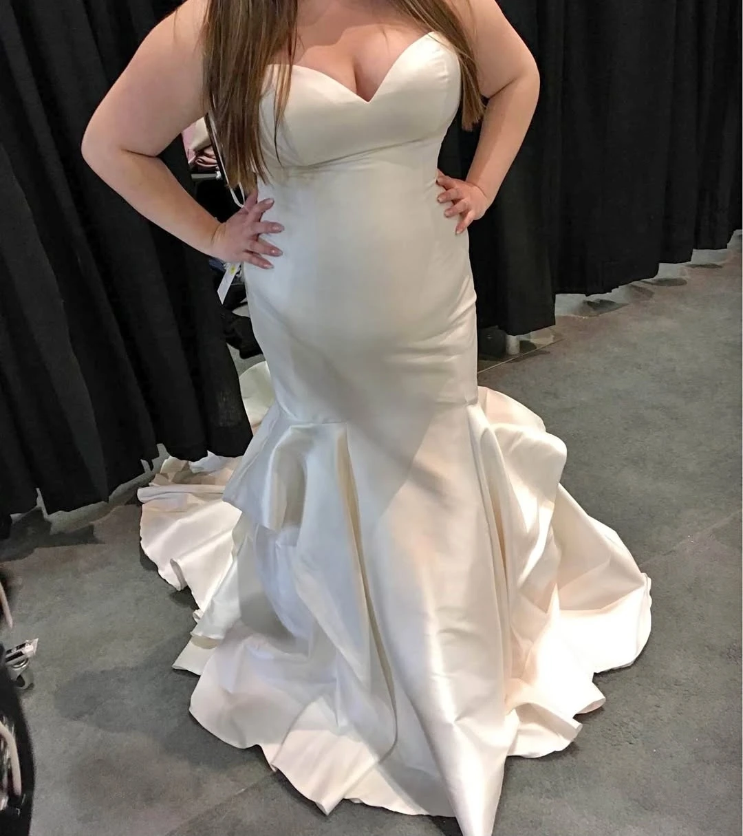 Strapless Mermaid Wedding Dress