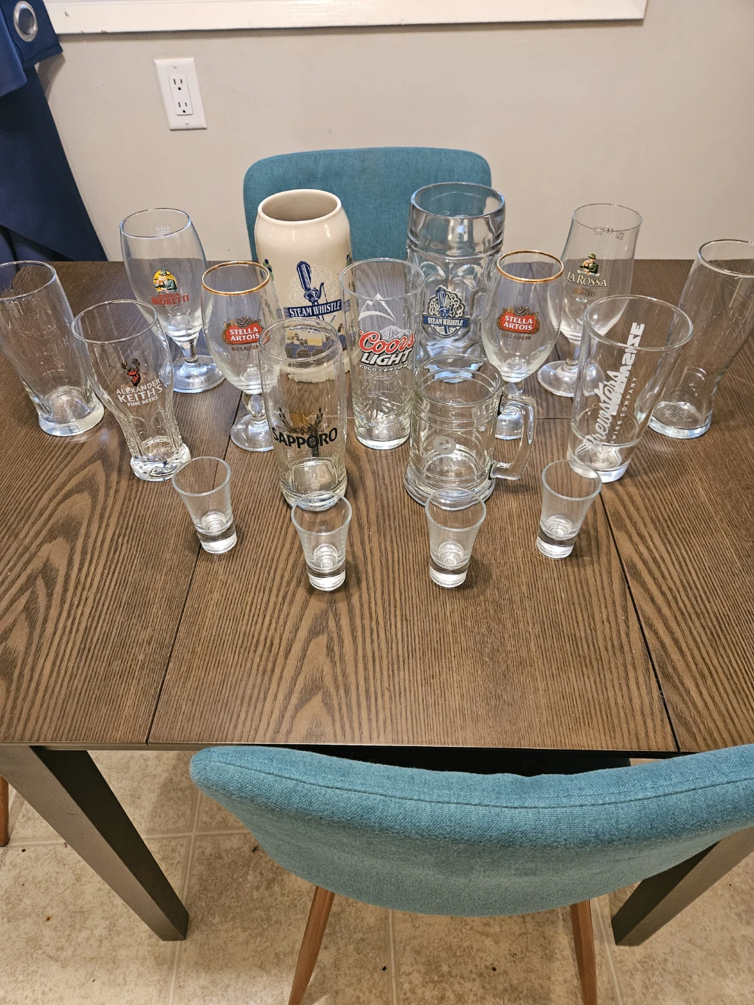 Branded Beer Glasses