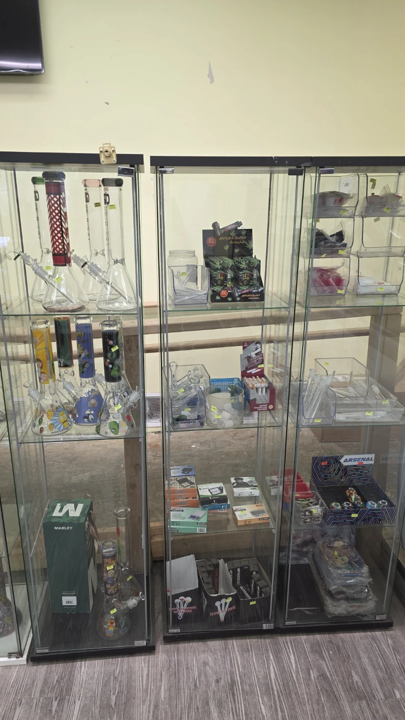 5 Tall Glass Display Cabinets / Retail Showcases - photo 2