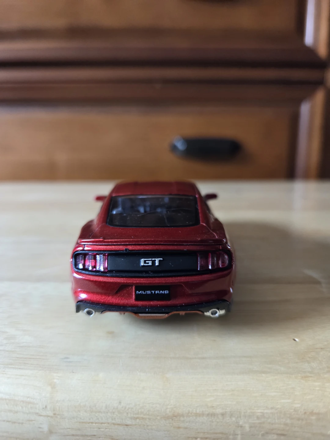 Red 2015 Ford Mustang GT Scale 1/38 Toy Car - photo 3
