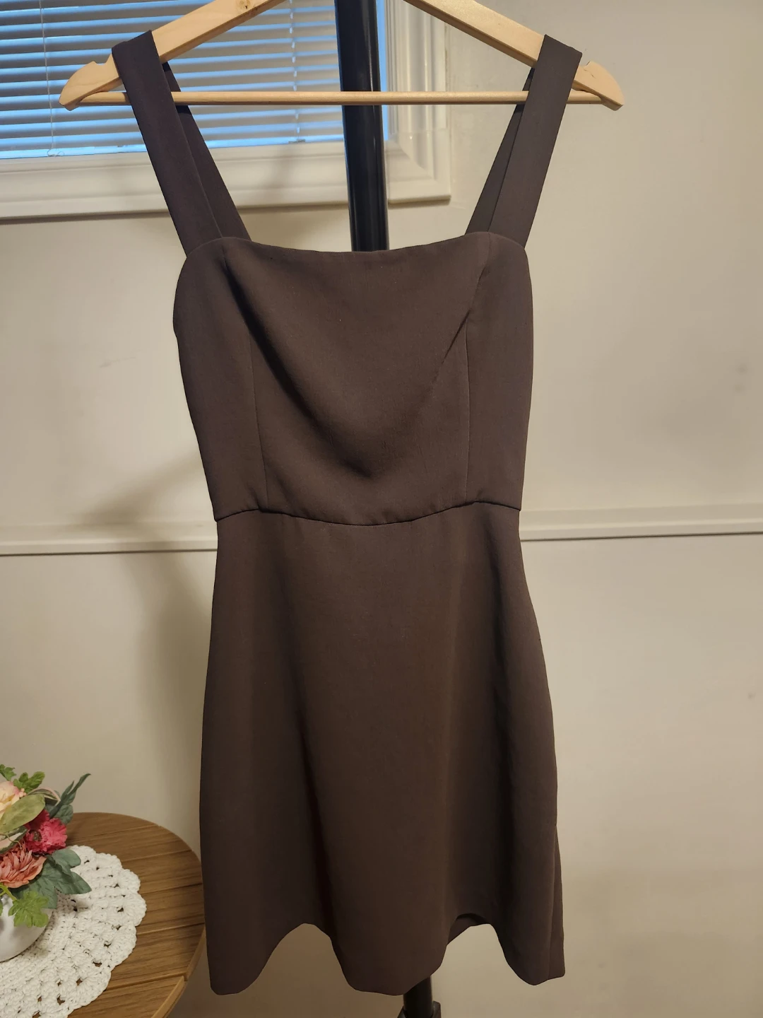 Wilfred Brown Mini Dress – Size S - photo 2