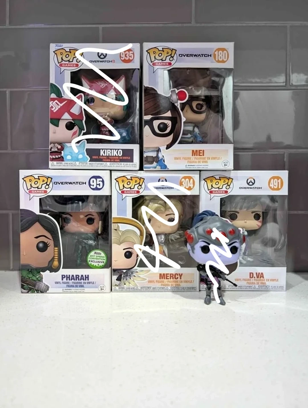 Overwatch Funko pops