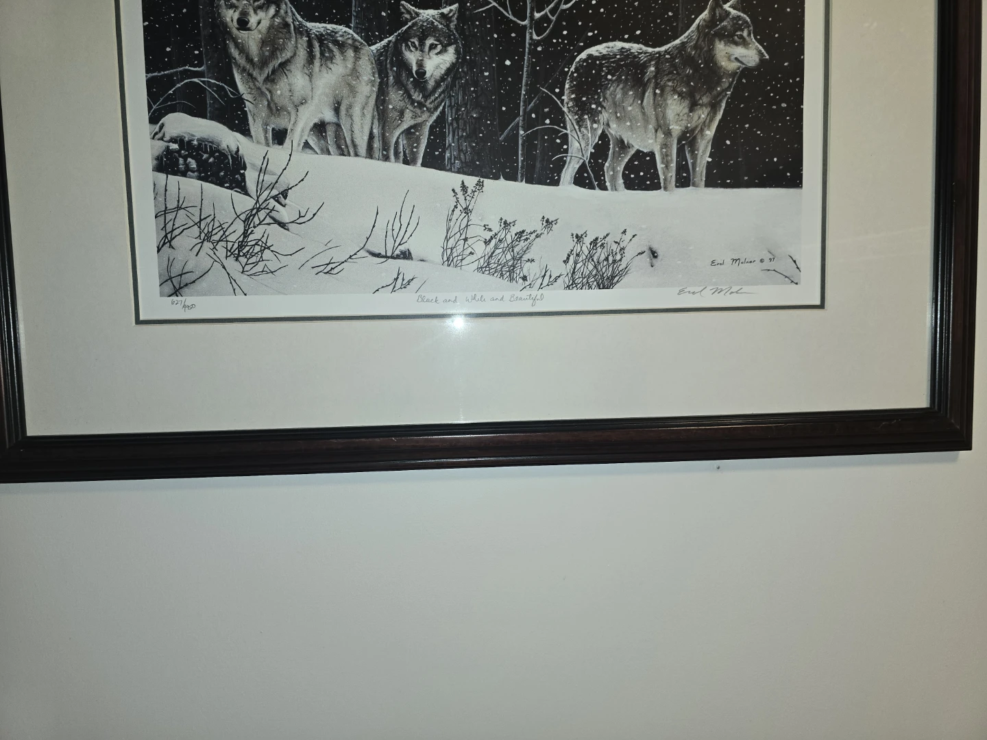 Framed Print "Black and White and Beautiful" by Earl M. Mellen - photo 2