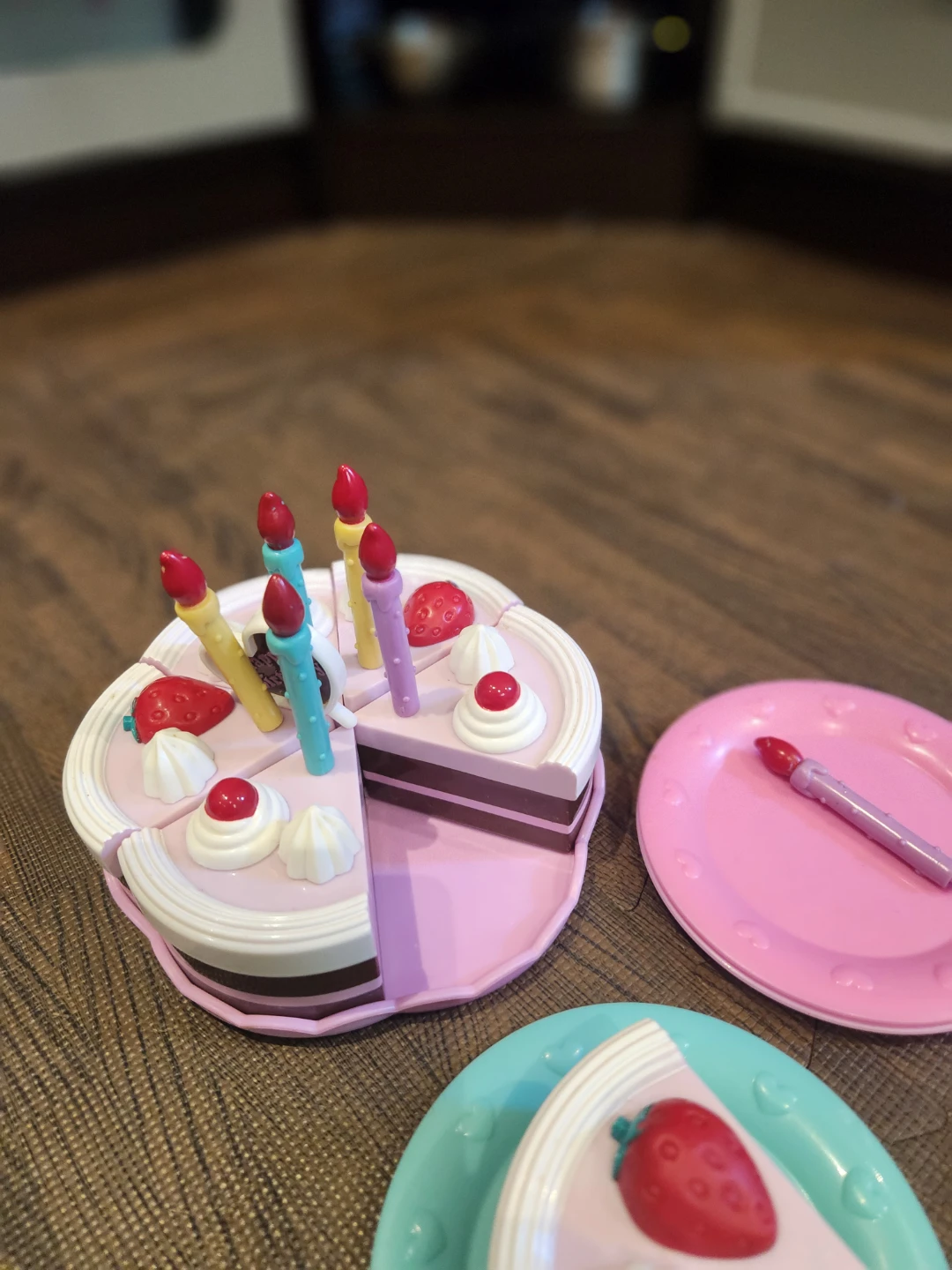 Plastic Toy Birthday Cake Set - photo 4