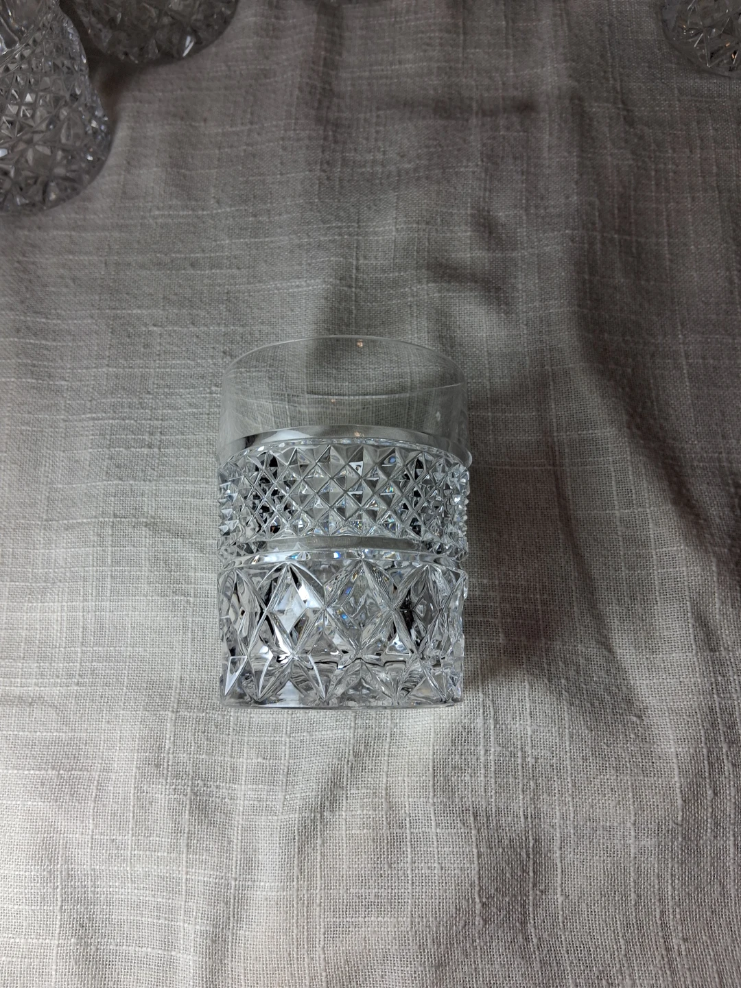 Bohemian Crystal Decanter and 6 Glasses Set - photo 4