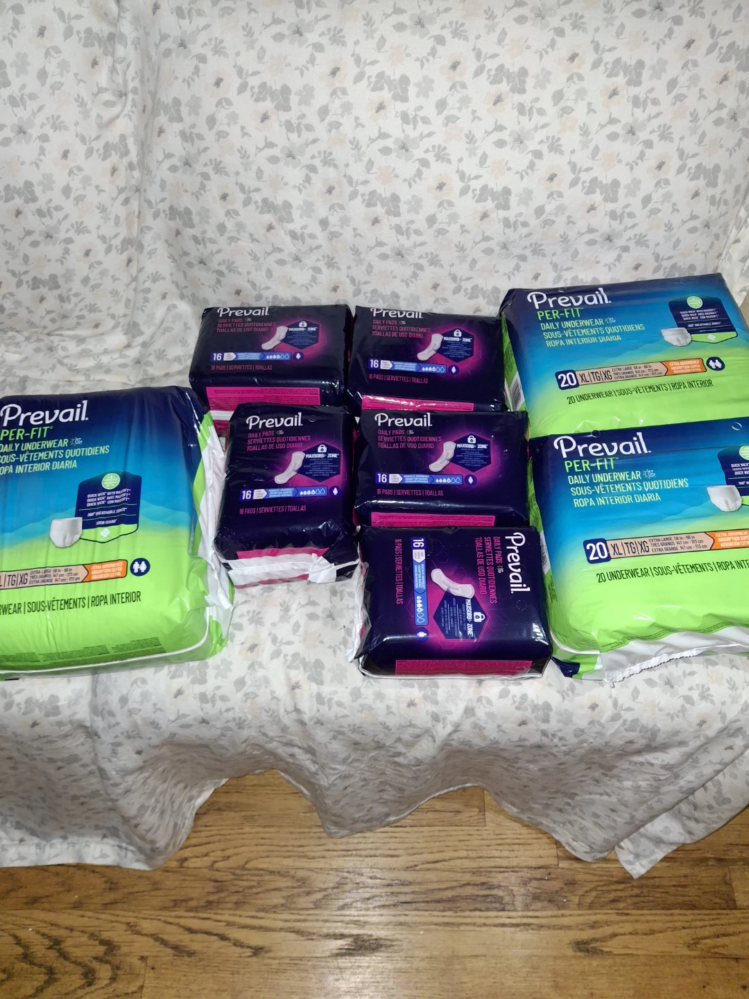 Prevail Daily Pads & Per-Fit Underwear Bundle - photo 2