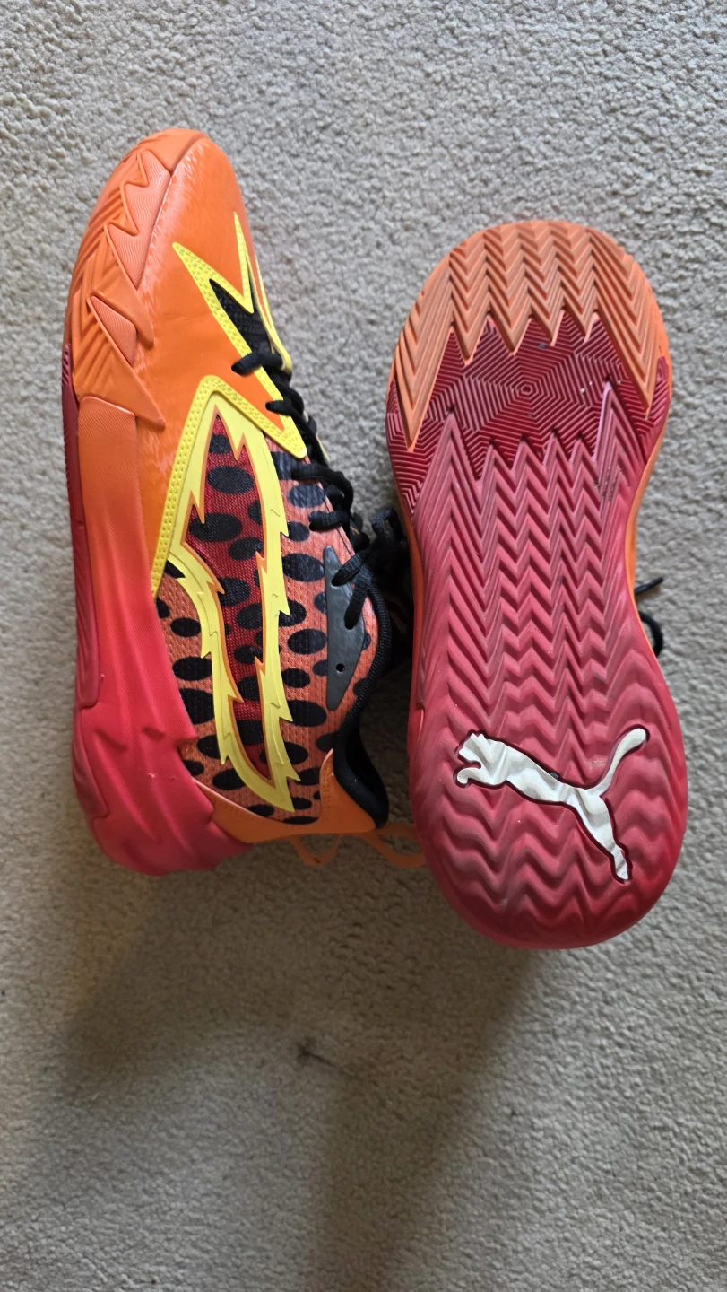 Puma Basketball Shoes Orange/Red/Yellow - photo 2