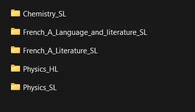 IB Chemistry, Physics, and French SL/HL Exam Papers - photo 4