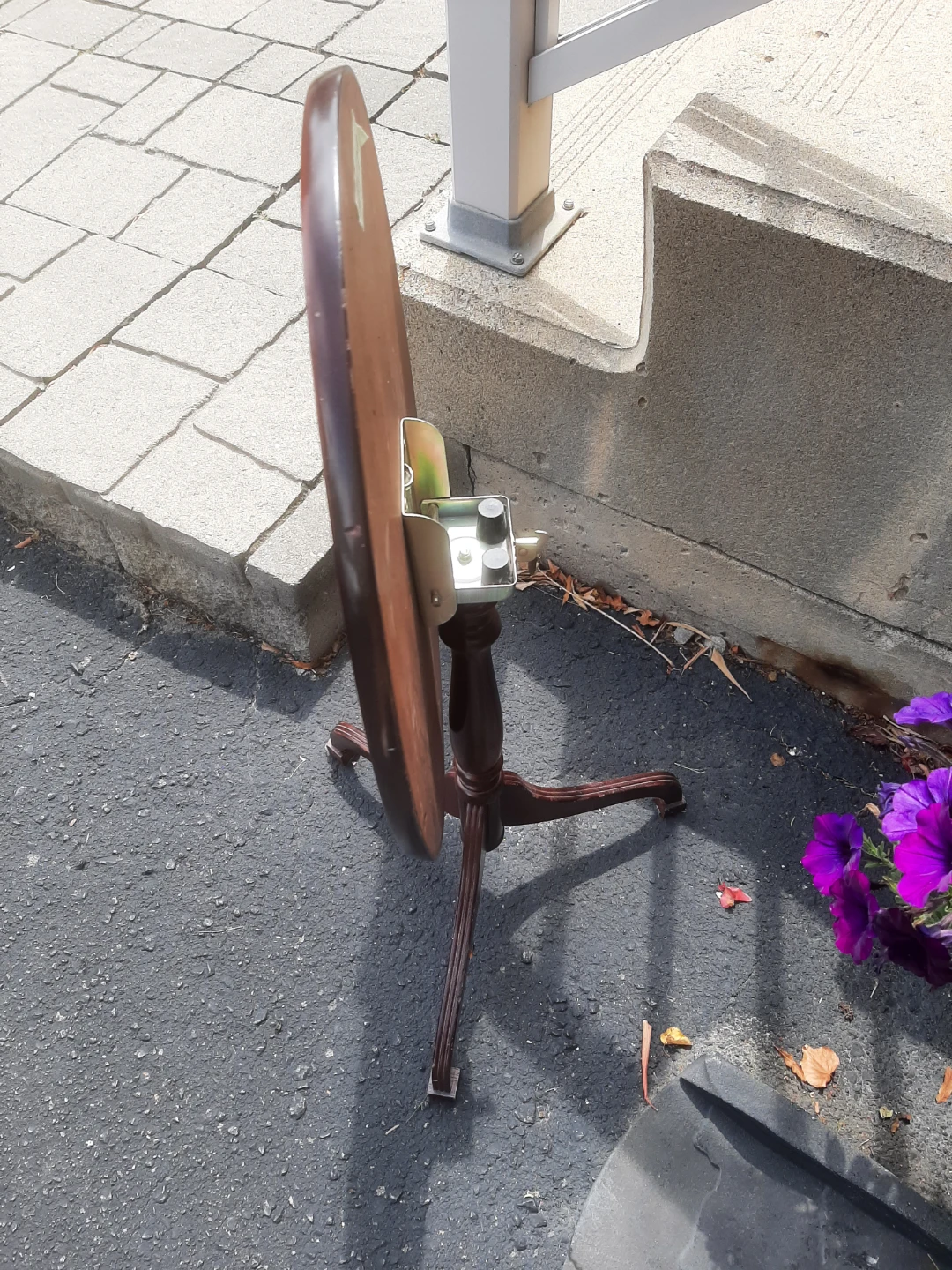 Wooden Accent Table - photo 2
