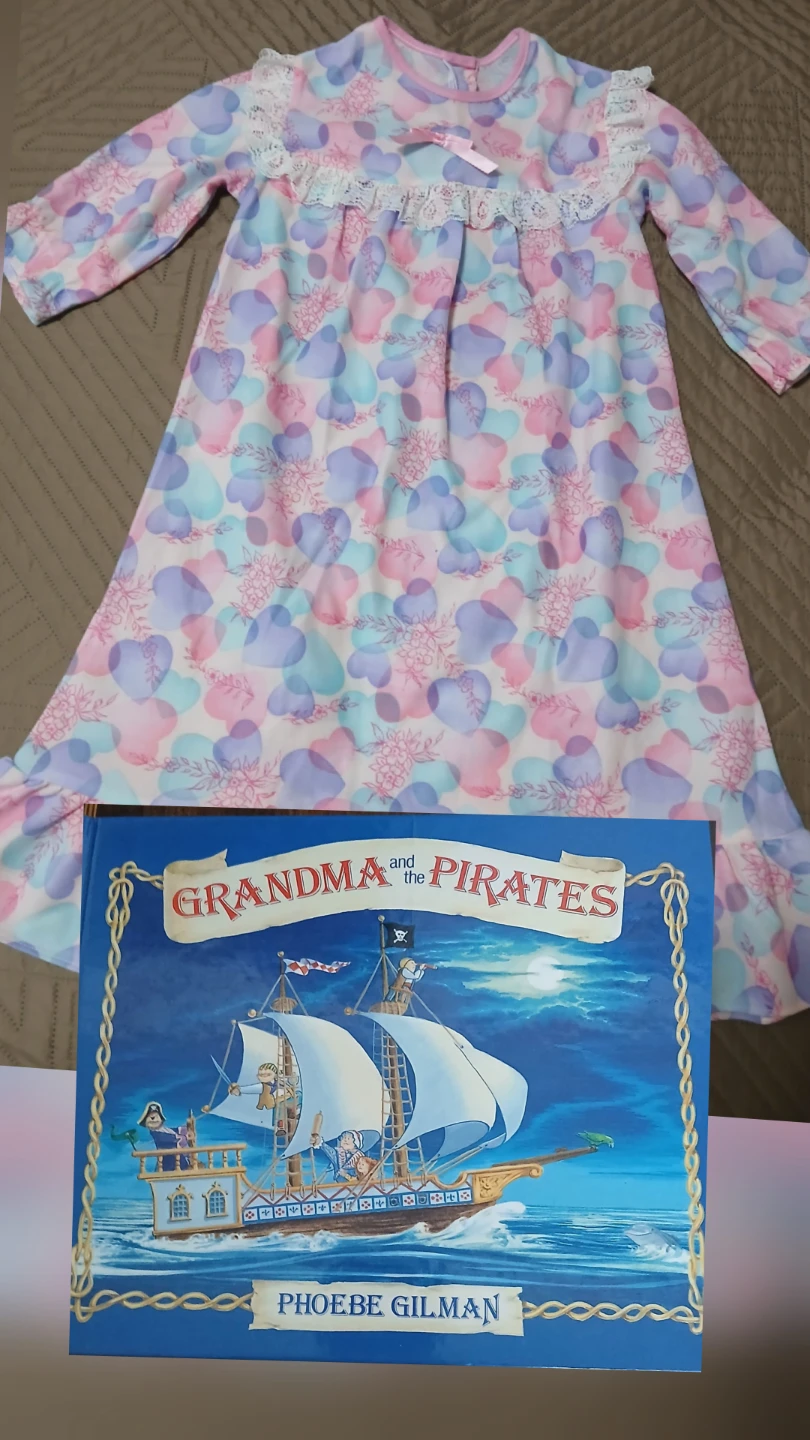 Childs Nightgown with Phoebe Gilman Book