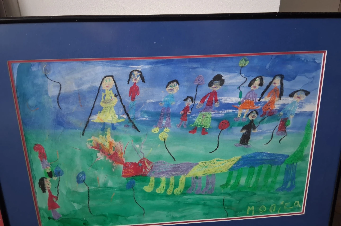 Colourful art in frames - photo 2