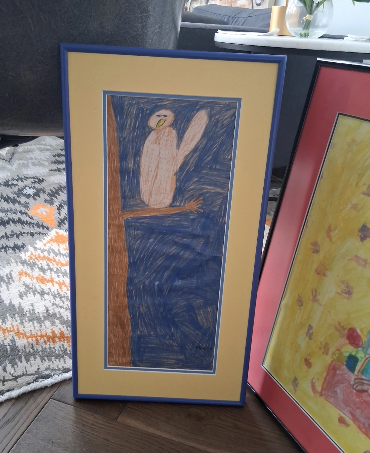Colourful art in frames - photo 3