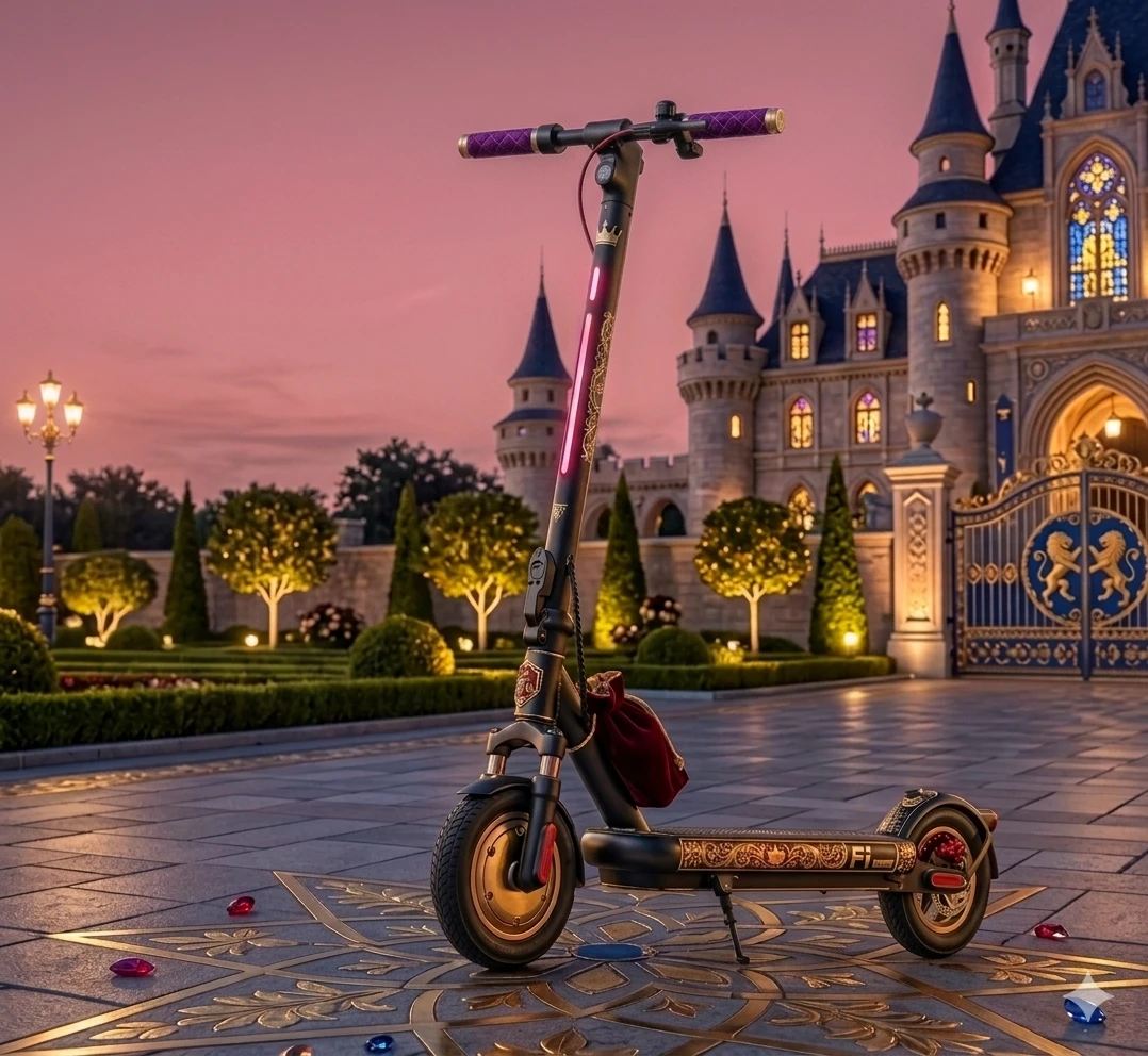 Royal Edition Electric Scooter with Multiple Lighting Modes - photo 5