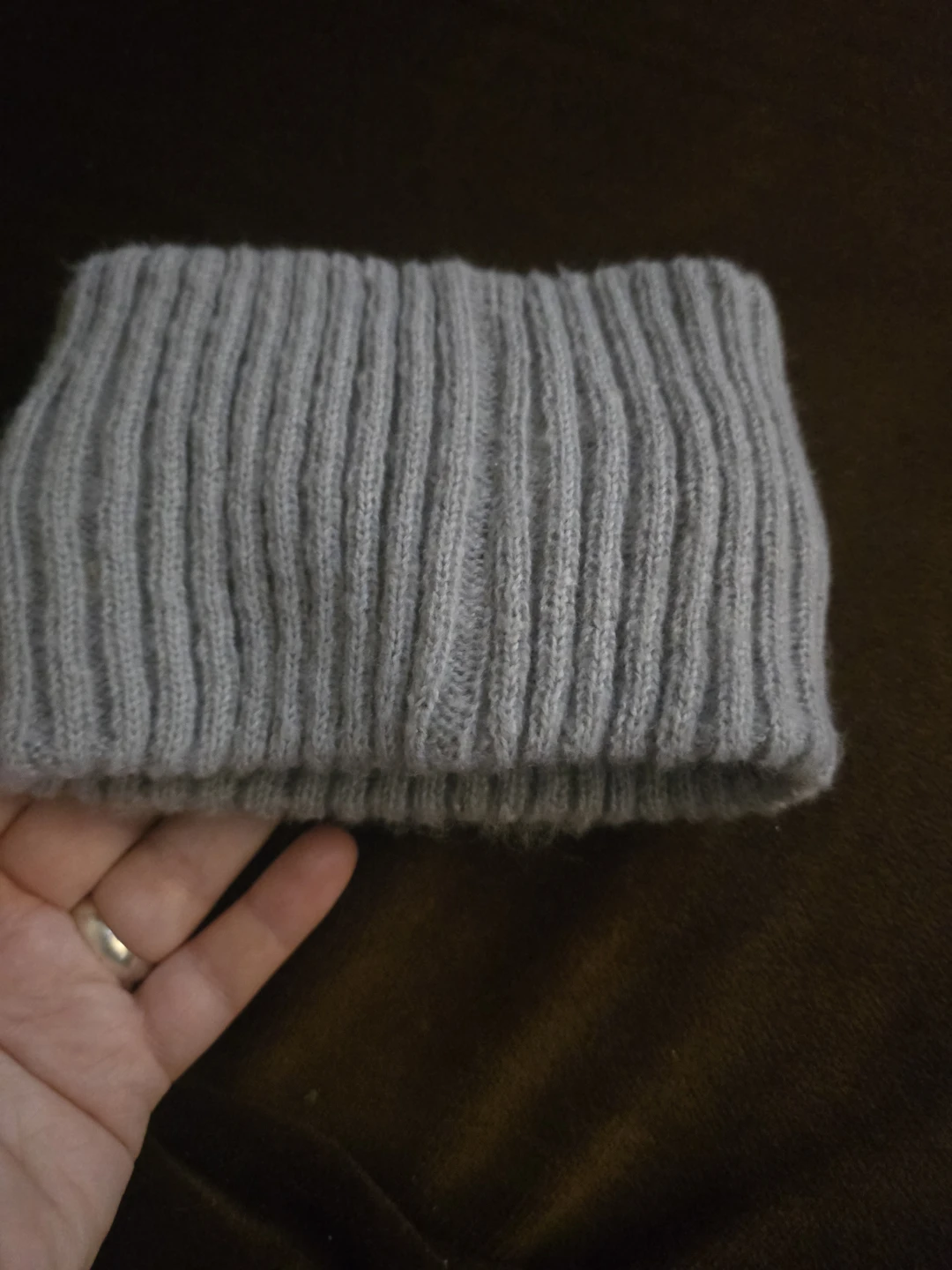 Grank Grey Knit Headband - photo 3