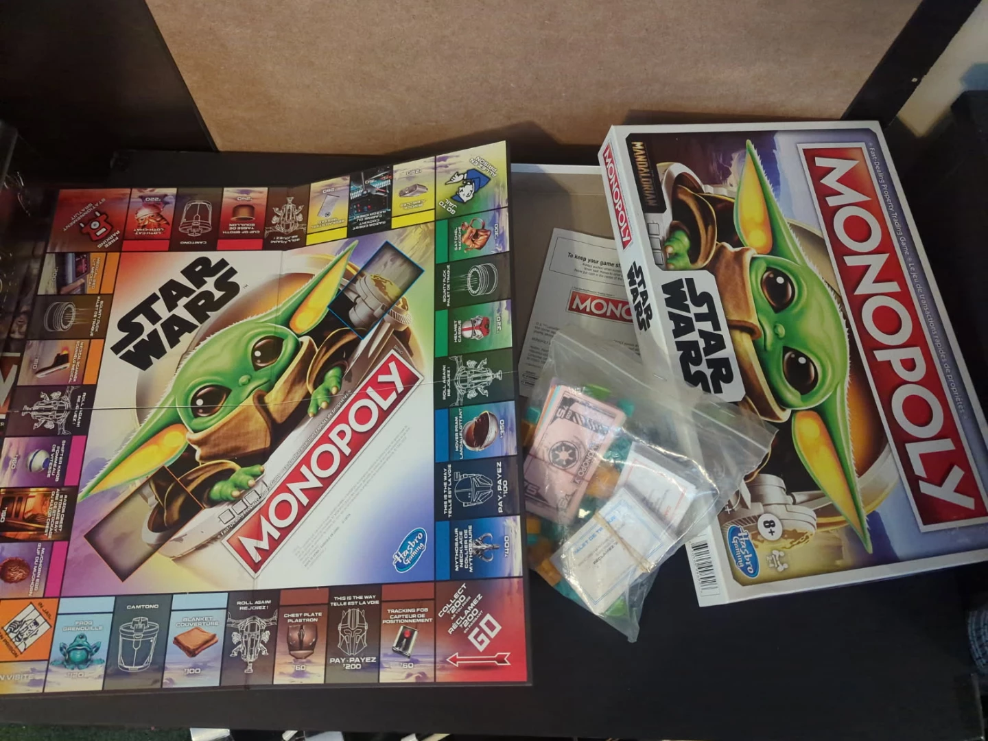 Star Wars Monopoly: The Mandalorian Edition Board Game