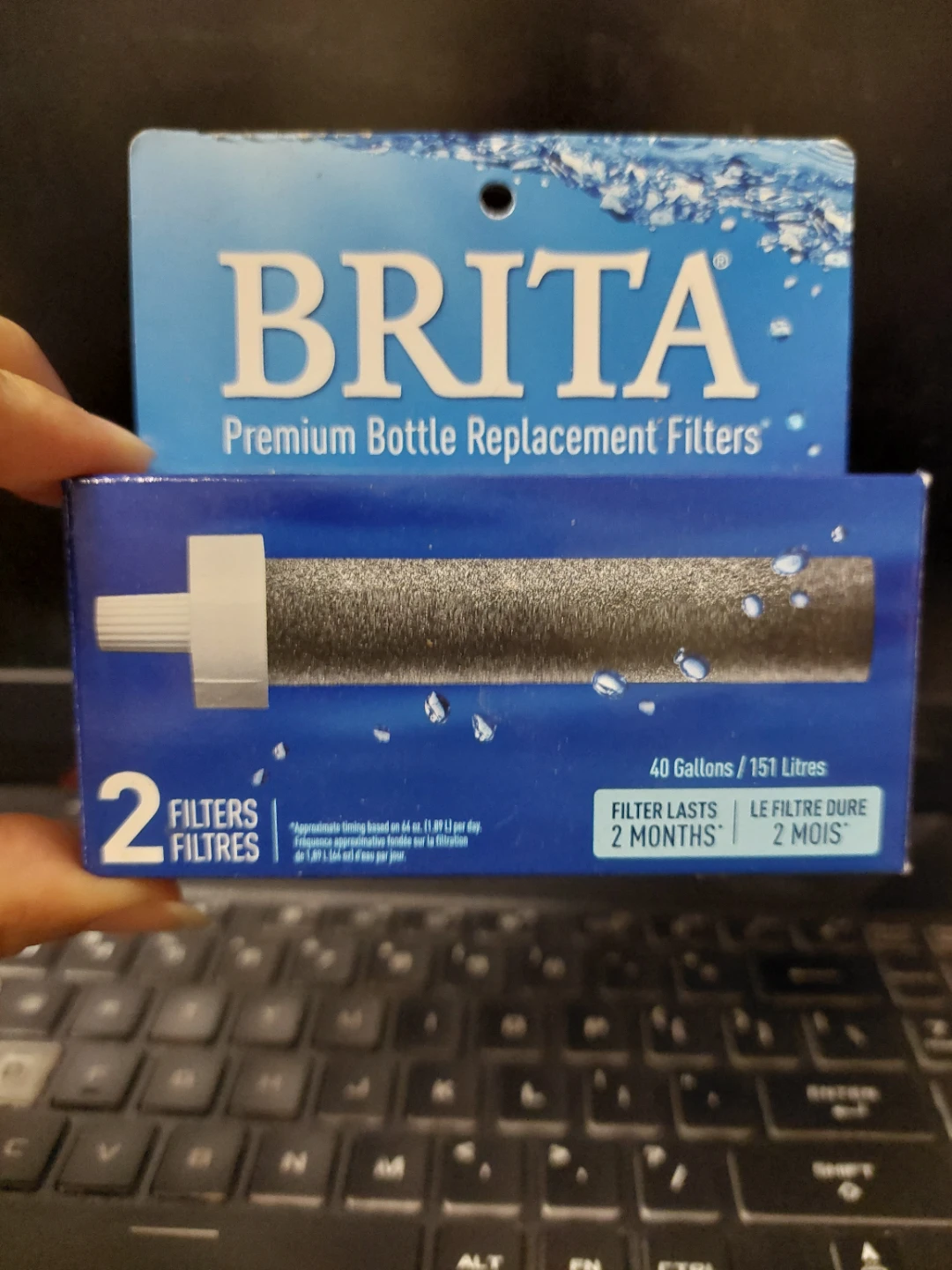 BRITA Premium Bottle Replacement Filters - 2 Filters