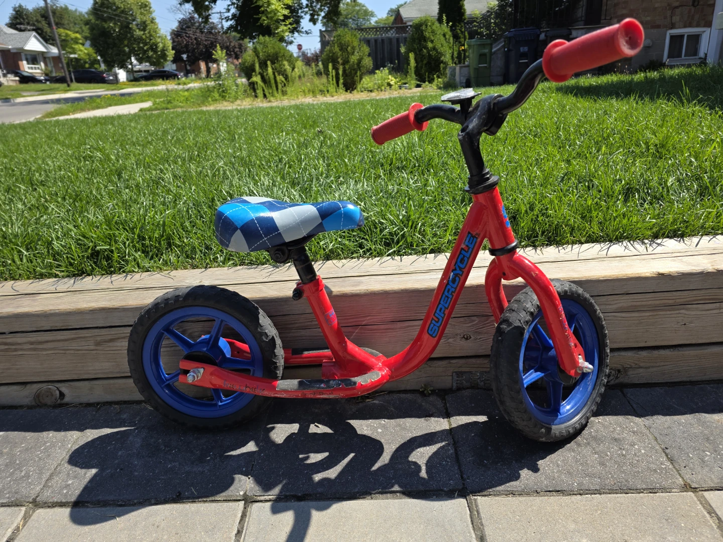 Supercycle Balance Bike - Red/Blue - photo 2