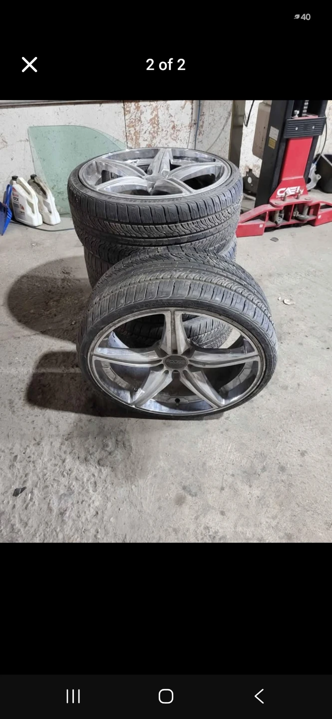 FOOSE Rims with Tires 235/30ZR20