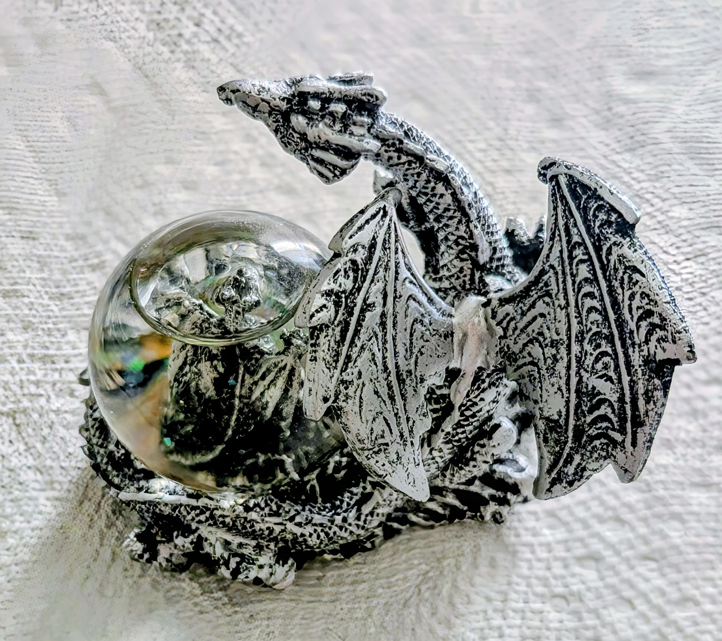 Steampunk Dragon Snow Globe - photo 3