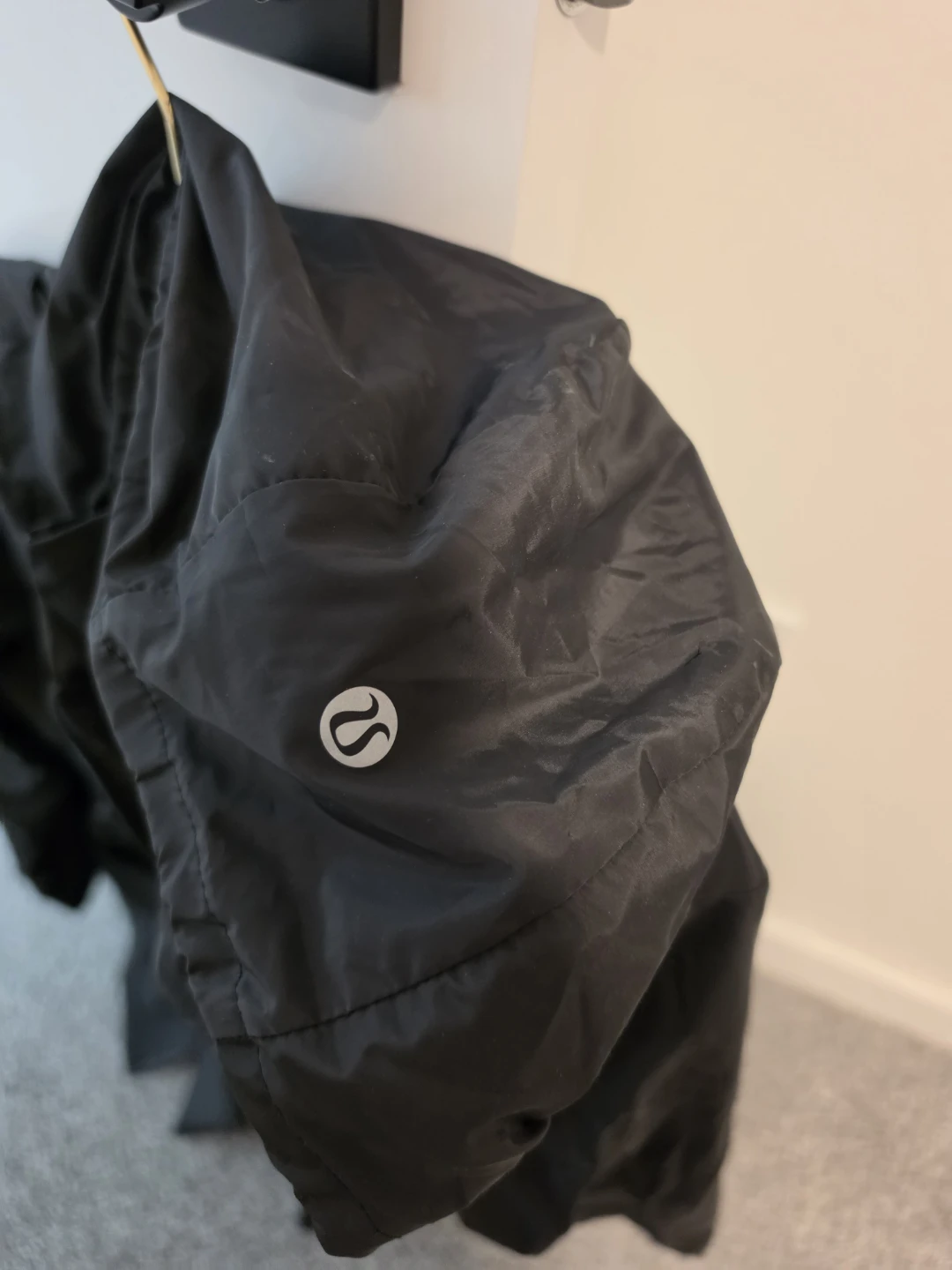 Lululemon Black Hooded Jacket
