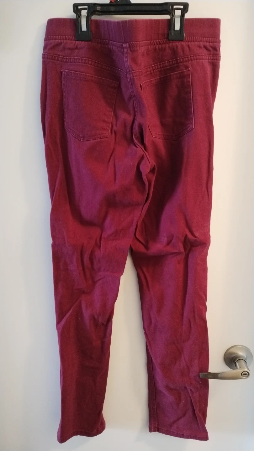 Girls' Dark Red Skinny Jeans - photo 2