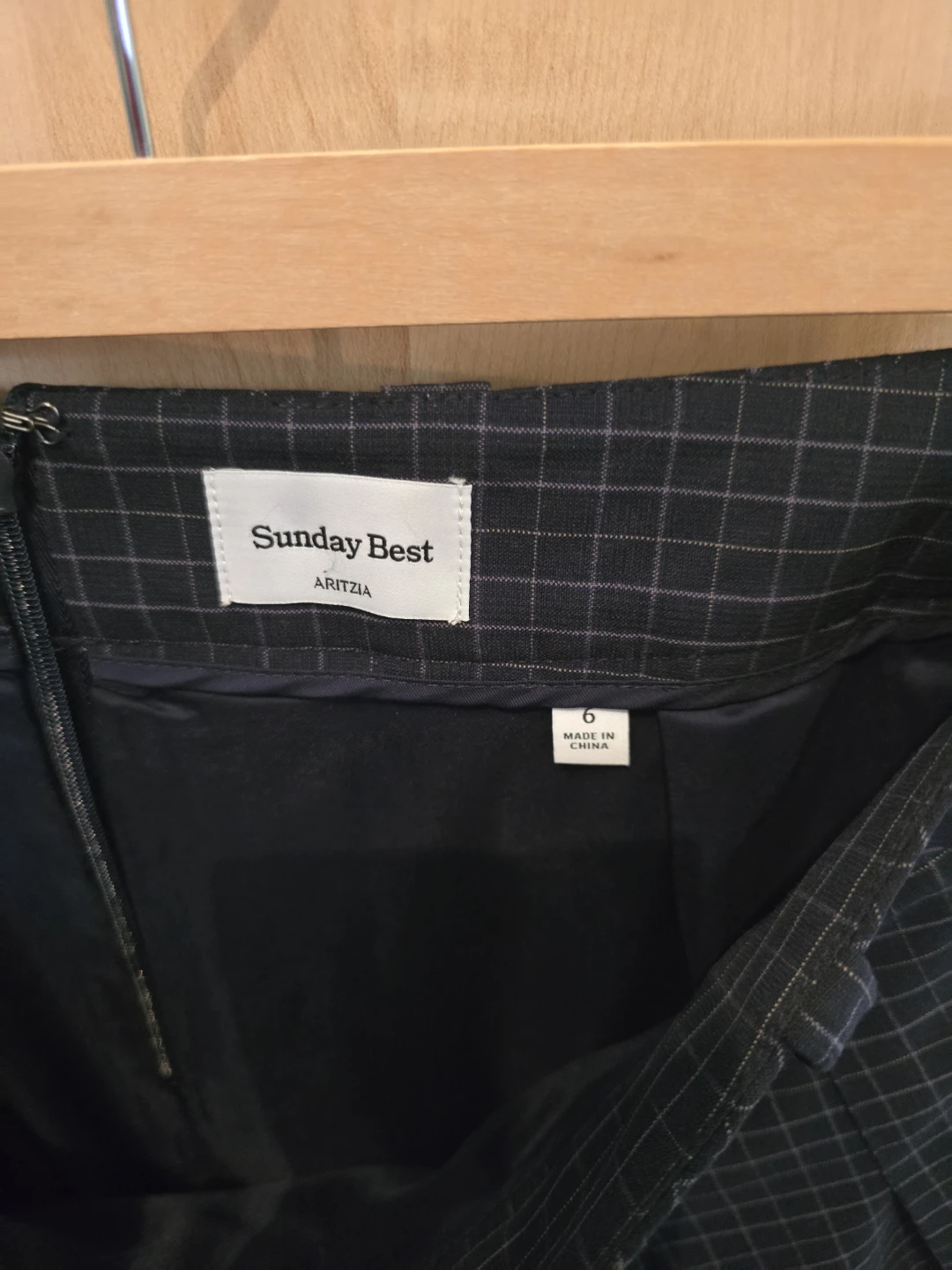 Aritzia Sunday Best Plaid Pleated Skirt Size 6 - photo 2