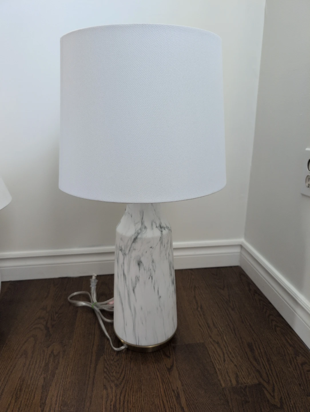Marble Finish Table Lamp