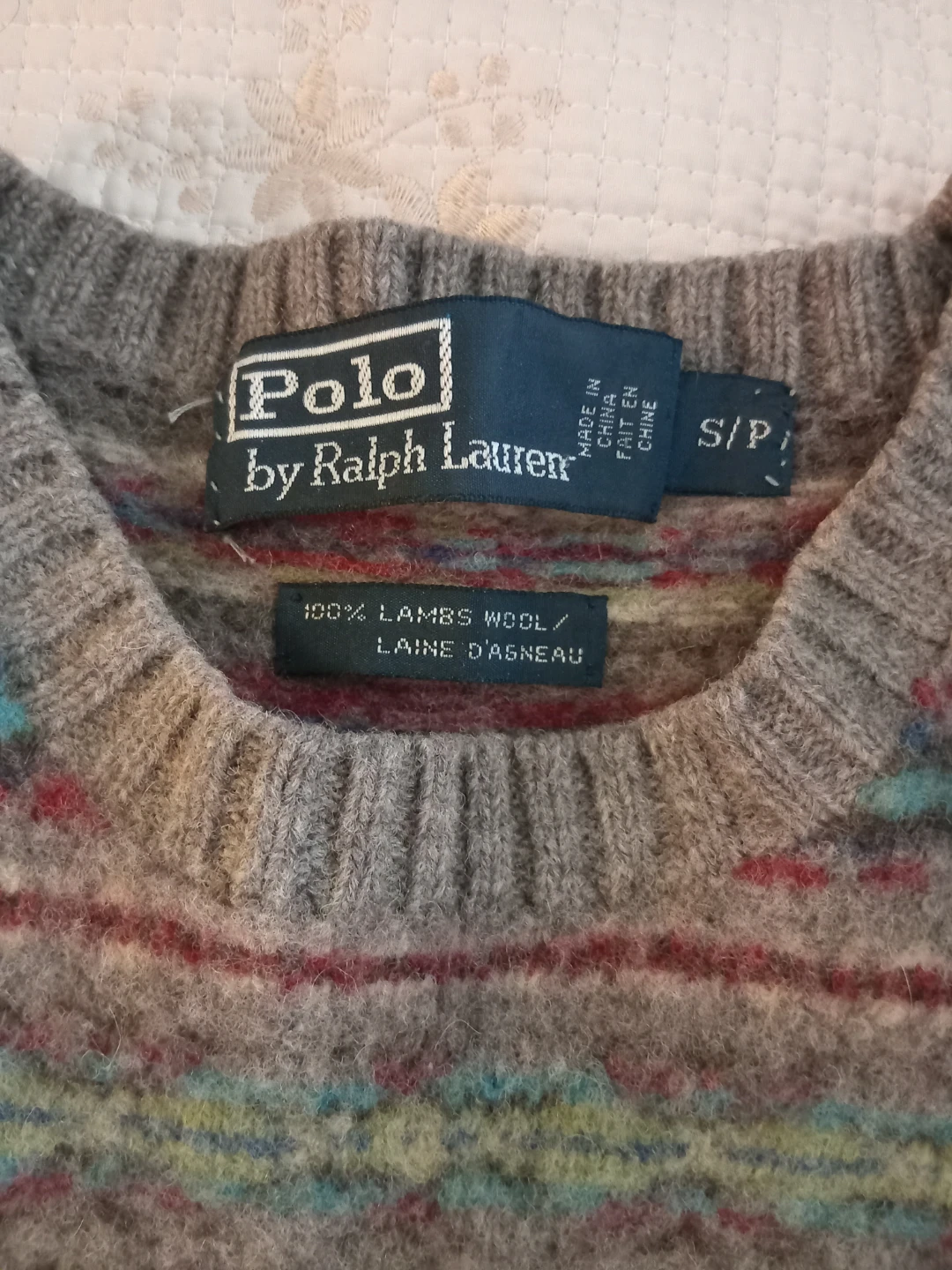 Polo by Ralph Lauren Fair Isle Wool Sweater S/P - photo 2