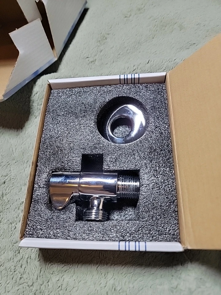 Chrome Toilet Bidet Angle Stop Valve
