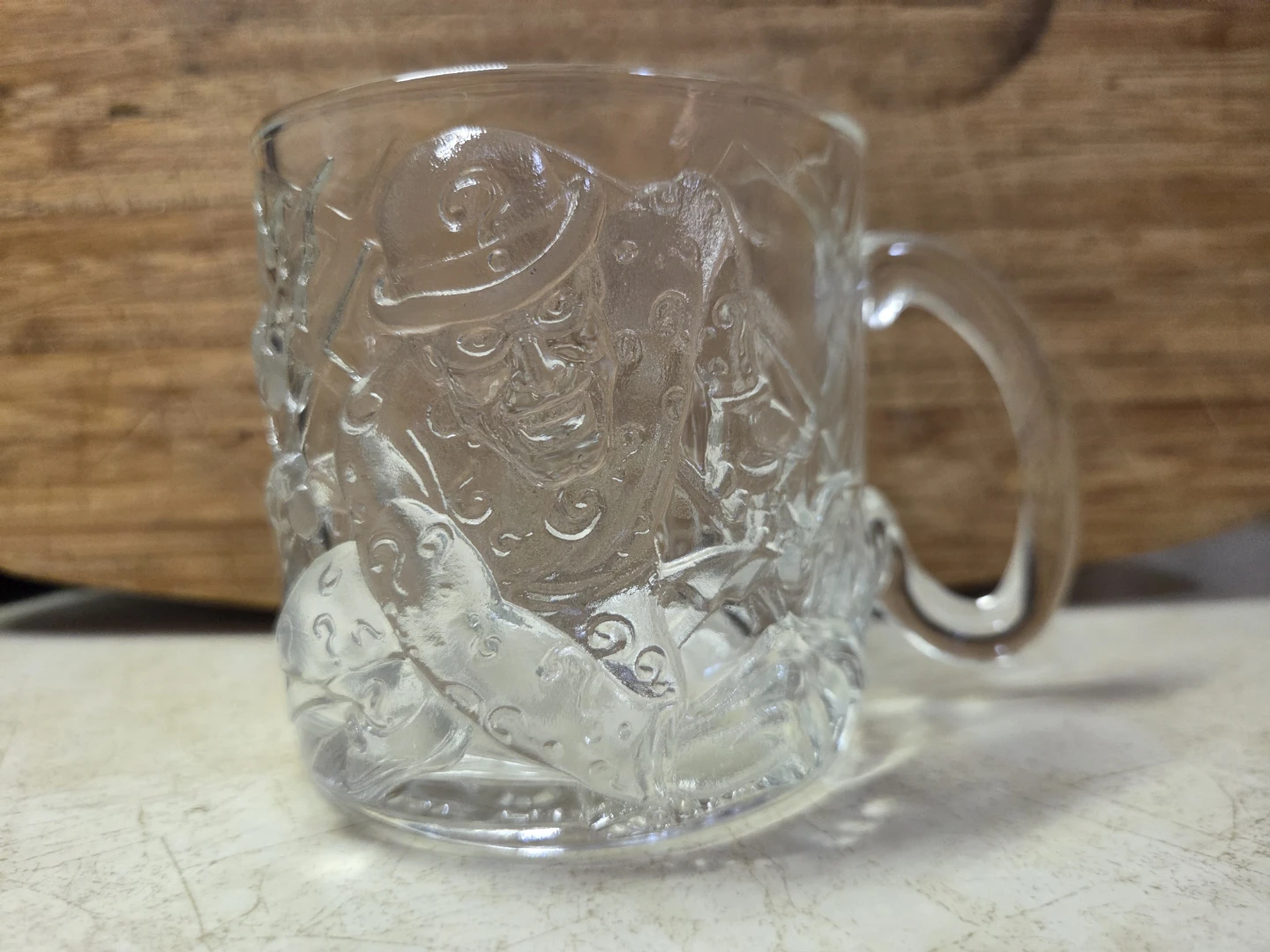 McDonald's Batman Forever The Riddler Glass Mug