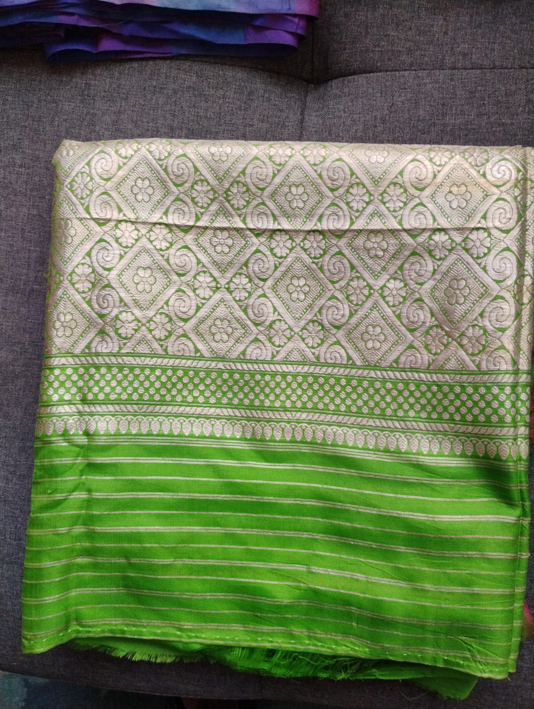 Three Beautiful Silk Sarees $25 eac J7h - photo 2