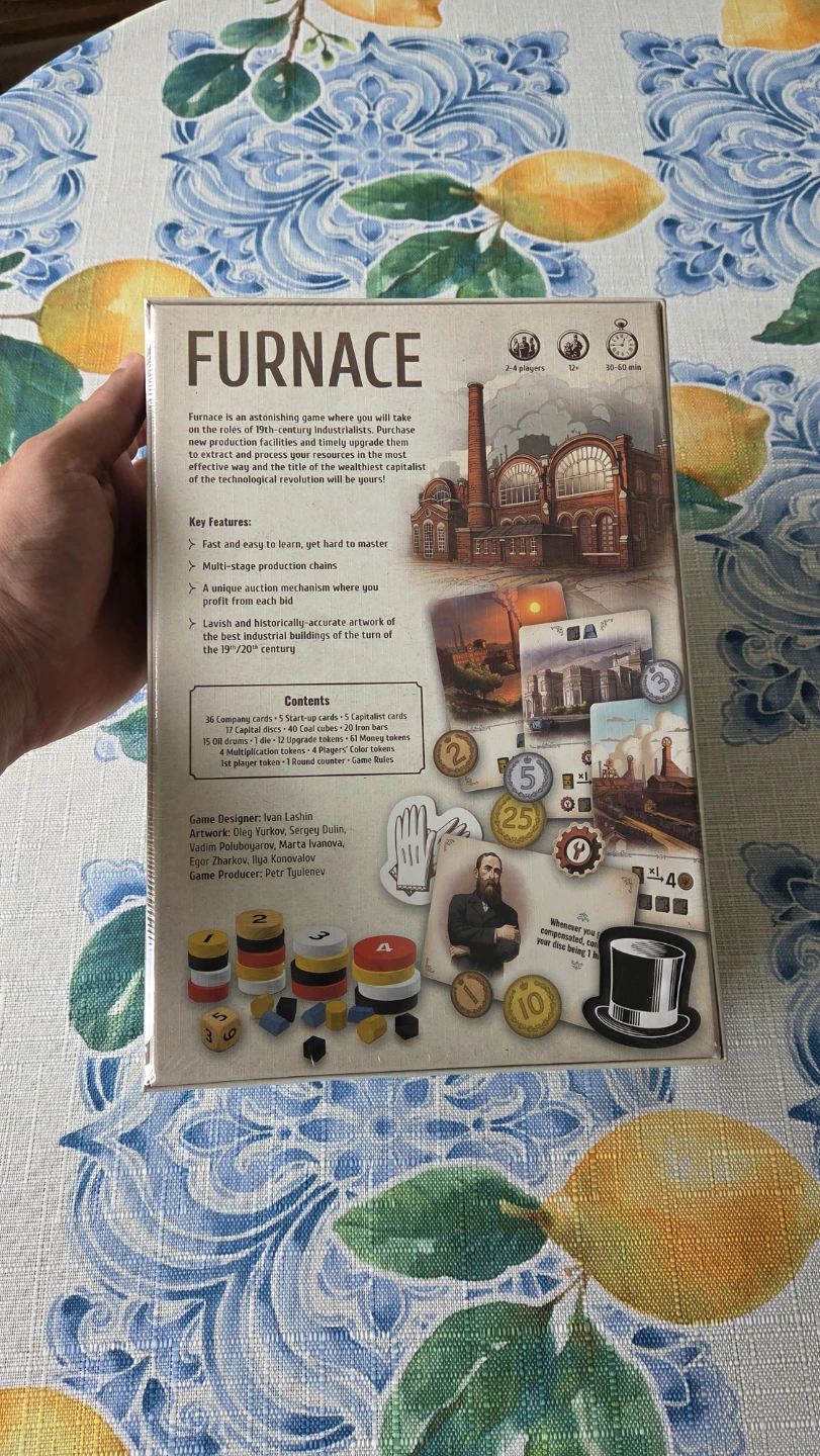 Furnace - Engine-Building Board Game - photo 2