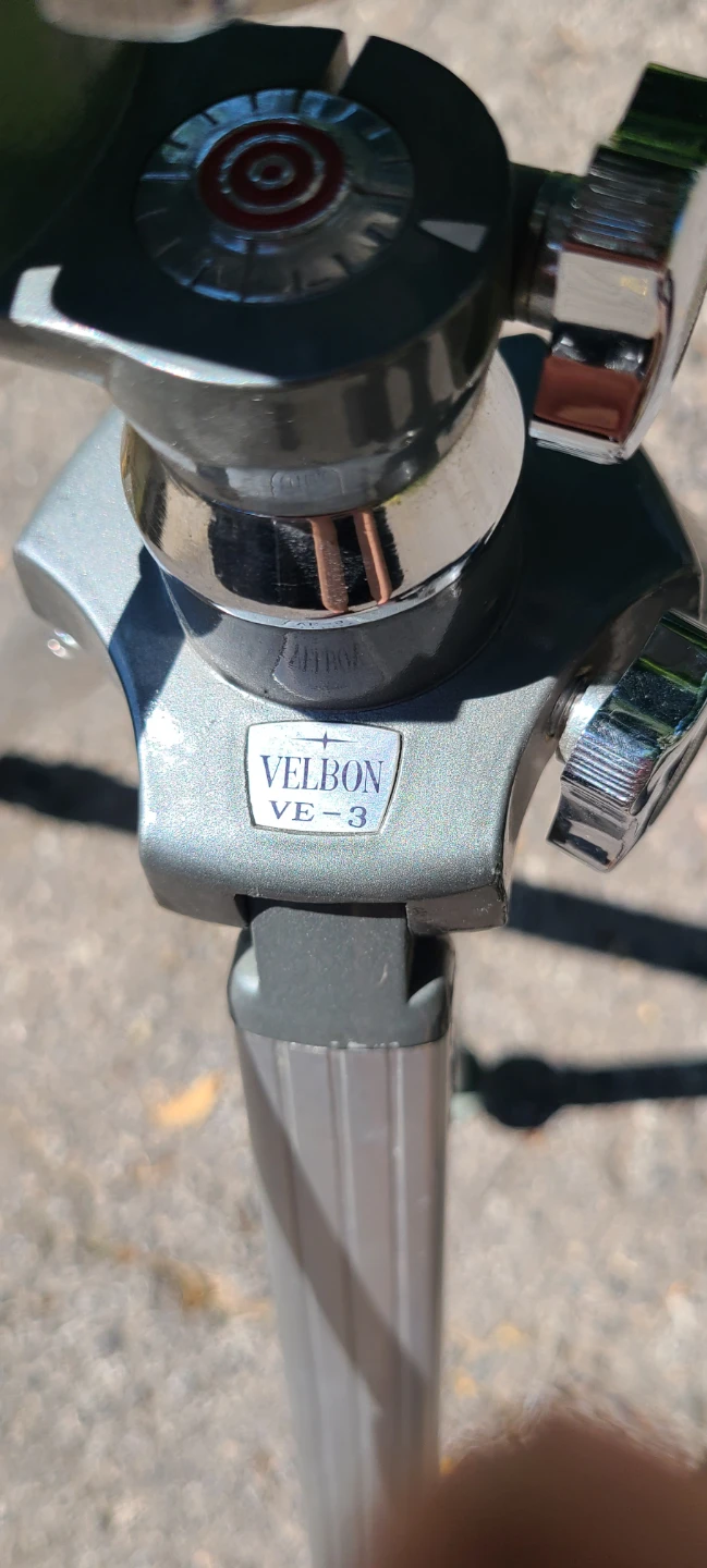 Velbon VE-3 Heavy Duty Tripod Made in Japan - photo 3