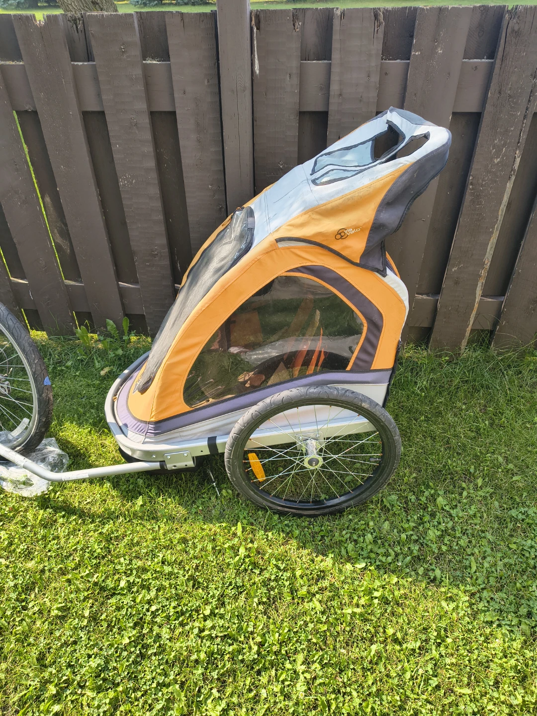 Child bike trailer - photo 2