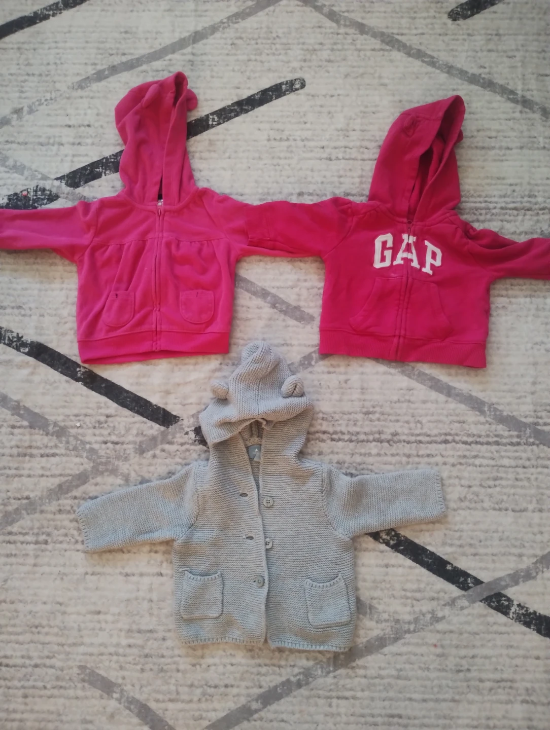 Baby sleepers and jacket 3-6 months