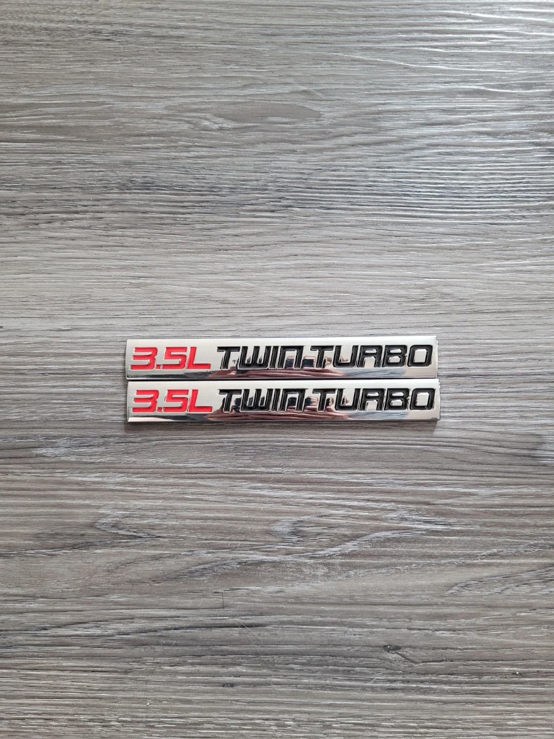 3.5L Twin-Turbo Emblems (Set of 2)