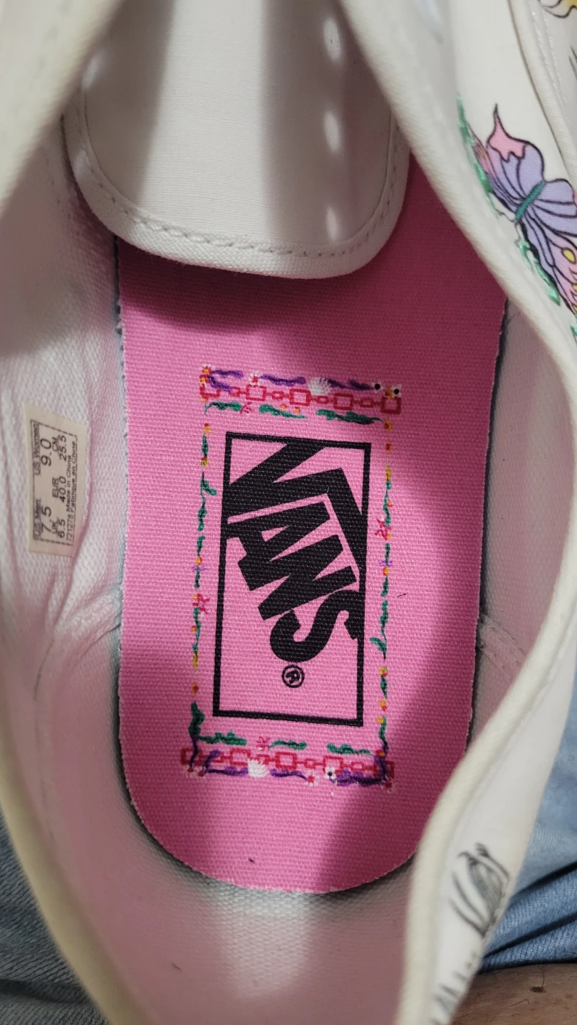 Vans "Off The Wall" Era Gallery Sneakers White Size 9 Women's - photo 4