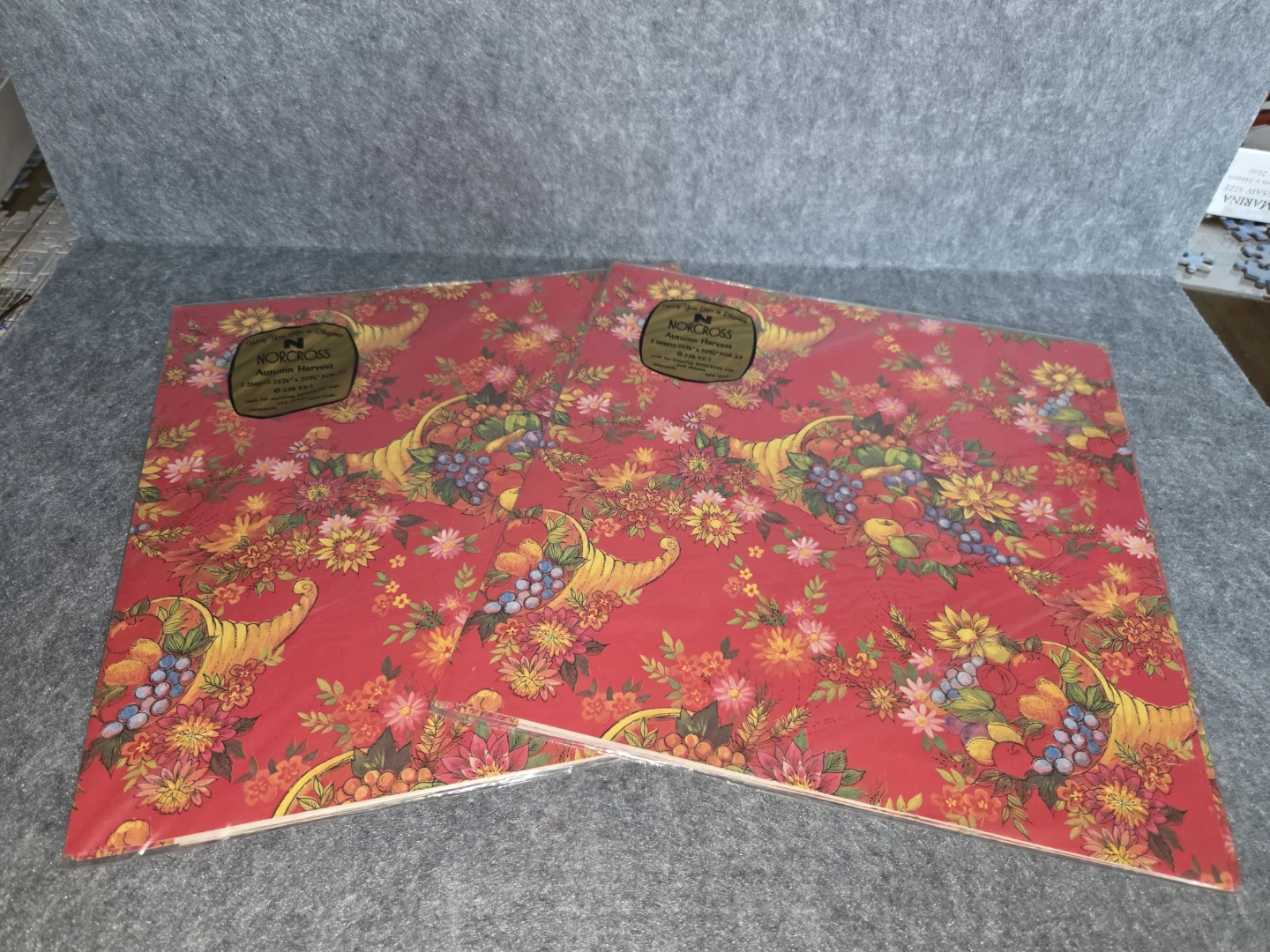 Norcross Autumn Harvest Wrapping Paper - photo 3