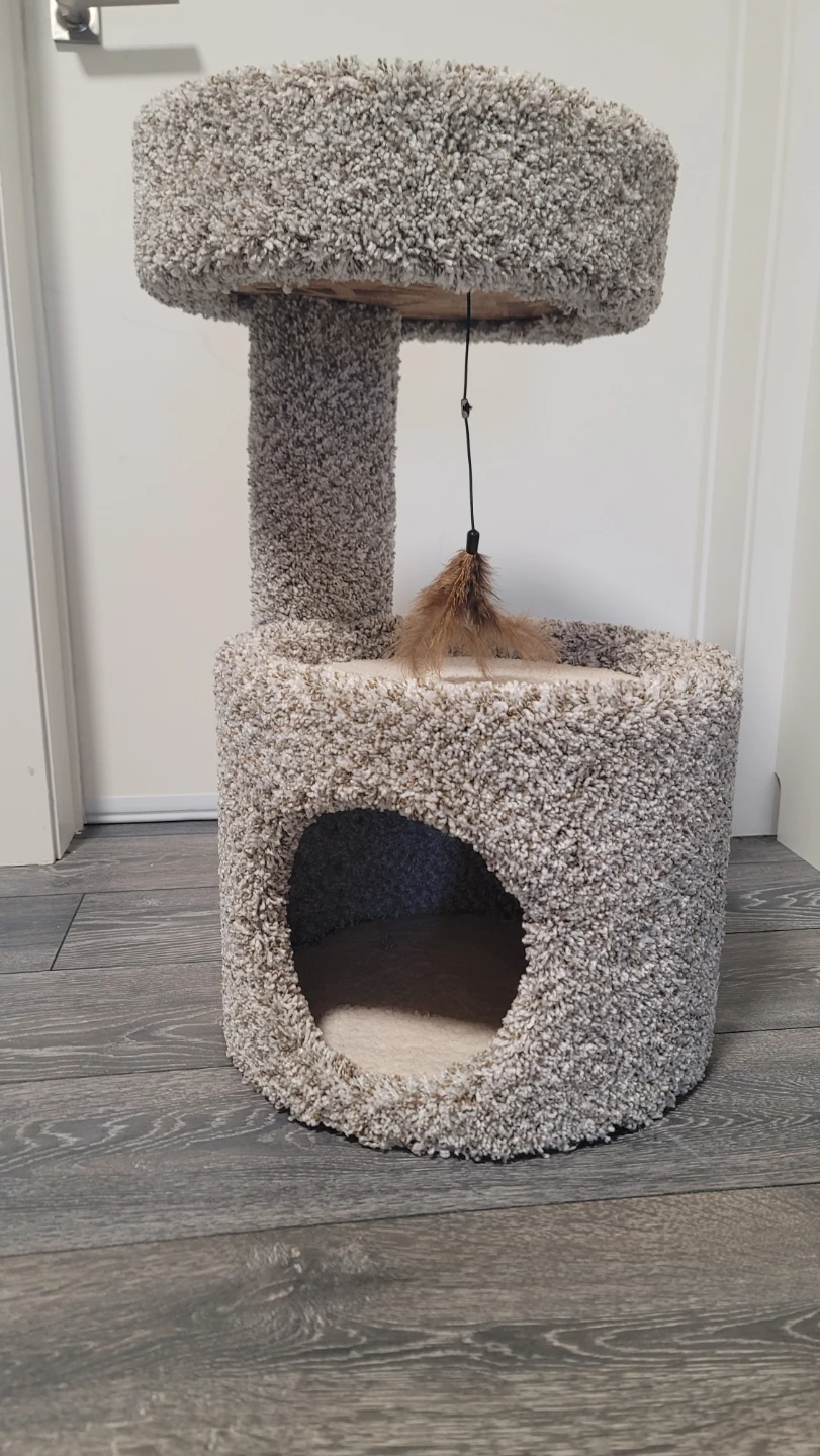 Cat Tree Condo with Dangling Toy - photo 2